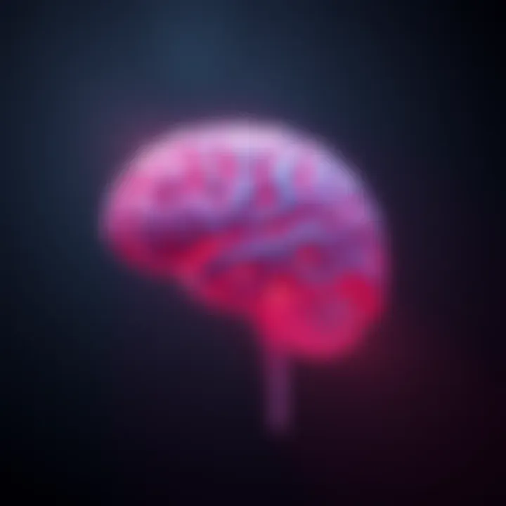 Brain Isolated from Senses A conceptual illustration of a brain suspended in a void, symbolizing isolation from sensory input before birth.