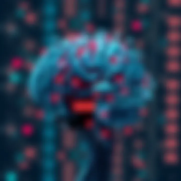 A brain connected to various technological devices, symbolizing the relationship between consciousness and technology.