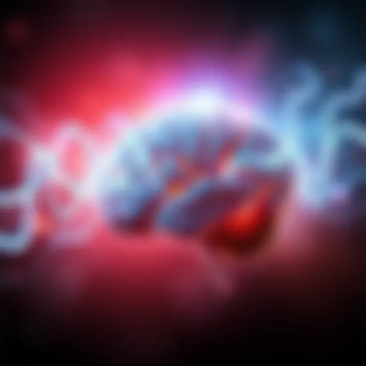 Illustration of a brain emitting thought waves representing consciousness