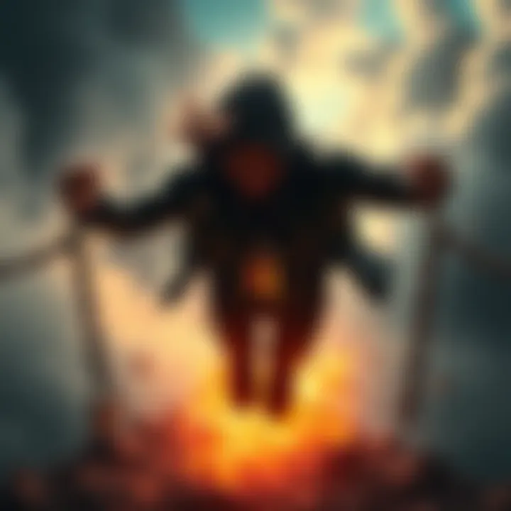 A person breaking free from chains symbolizing personal growth and transformation