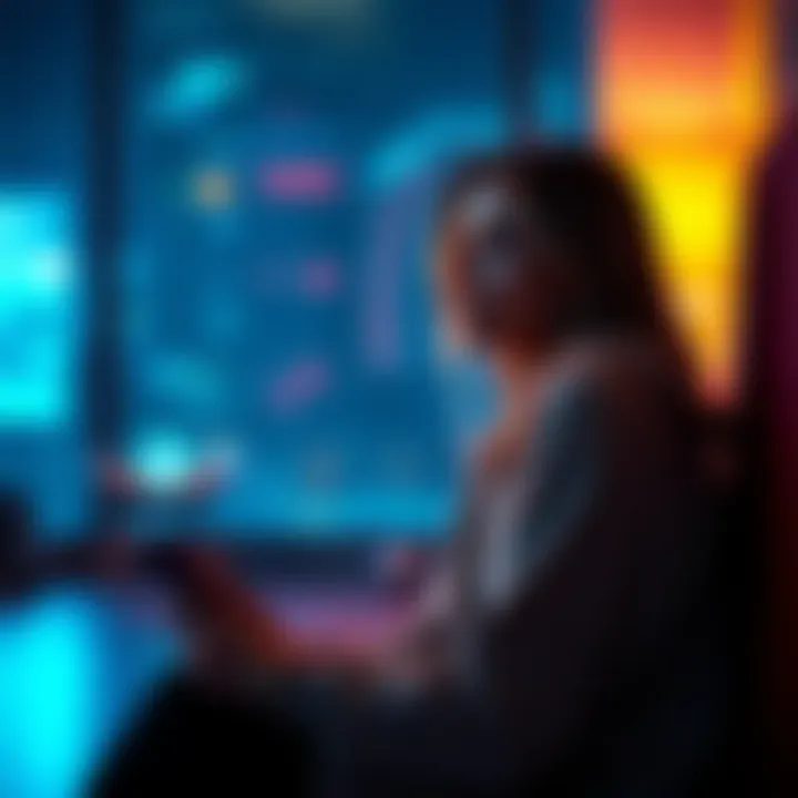 Breakup Reflection with Aries Man A woman sitting alone, looking contemplative with a phone in her hand, symbolizing confusion after a breakup with her Aries partner.