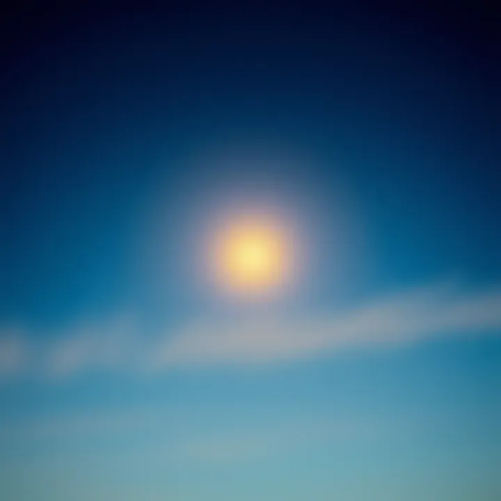 A bright yellow and reddish object visible against a blue Arizona sky, capturing residents' attention.