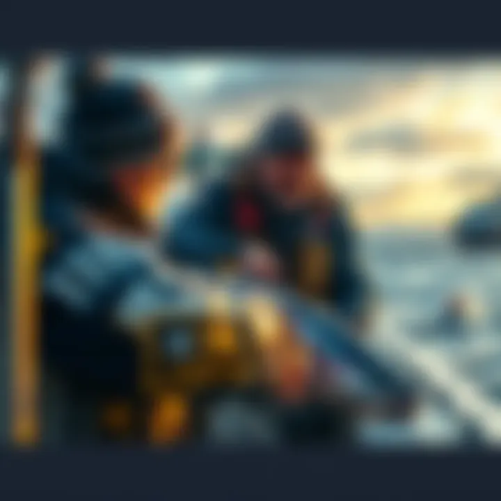 Johnathan Hillstrand and the Time Bandit crew fishing in Bristol Bay during the 2009 series.