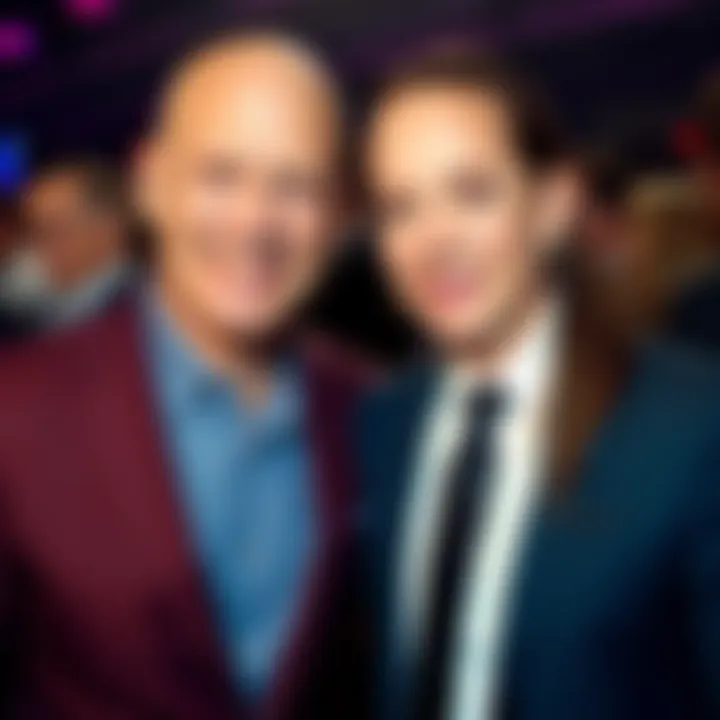 Bruce Willis and Demi Moore smiling together at an event, showcasing their friendship and support for each other, amidst health rumors.