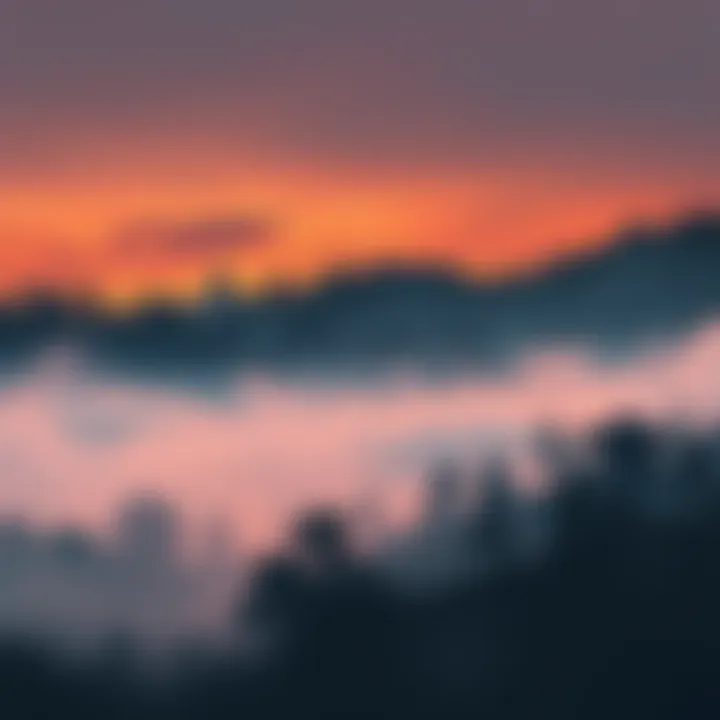 A tranquil Buddhist temple surrounded by a misty forest at dawn, symbolizing unity and the journey through life's challenges.