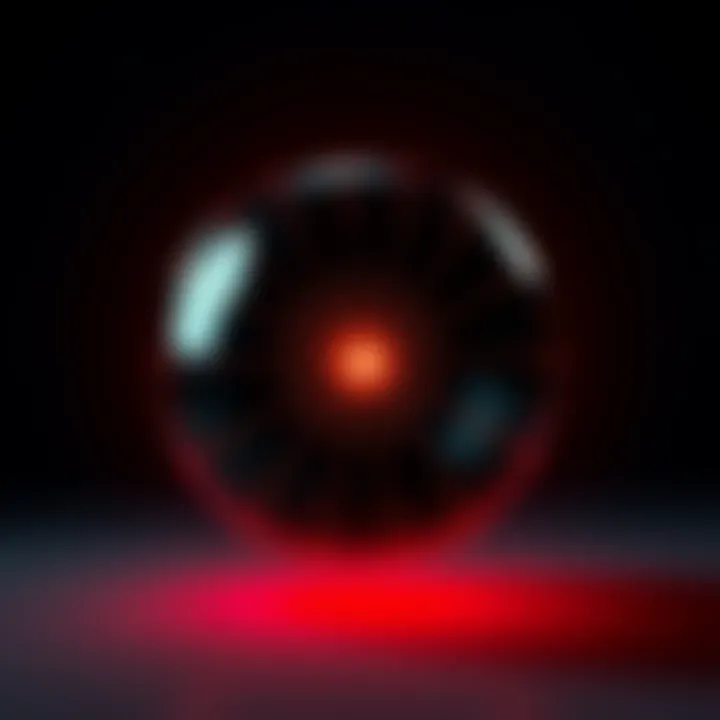 A visual representation of the Buga Sphere showing its dotted equator, featured in a stabilized video analysis.