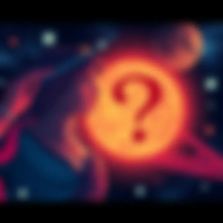 An illustration depicting the symbols of Venus and Jupiter with a question mark in between, representing the debate over Bune's associations.