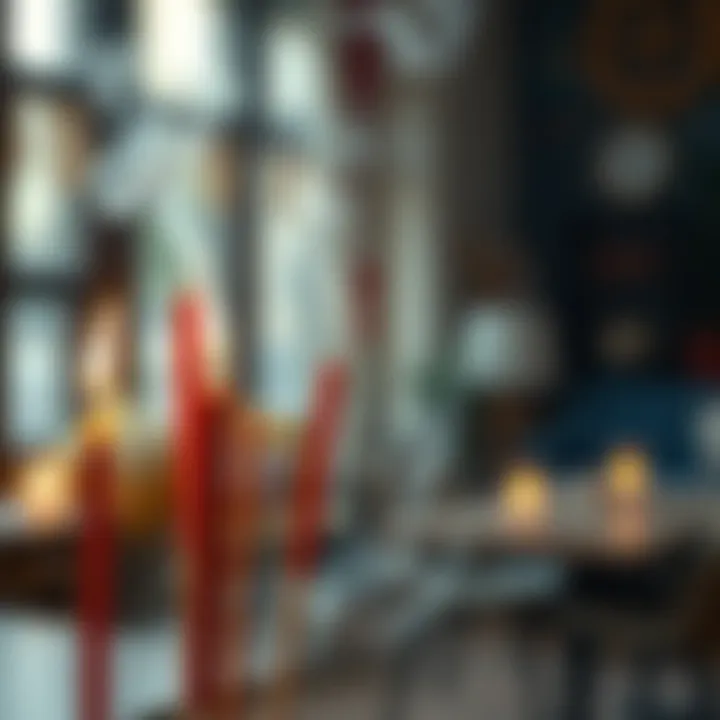 A close-up of several incense sticks burning, releasing smoke into the air in a cozy indoor setting.