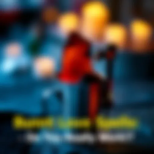 A stainless steel cup with burnt paper inside, symbolizing a love spell being cast