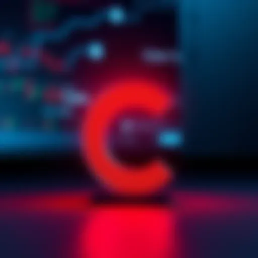 The C letter featuring a dot placed above it, representing its significance in technology and graphics.