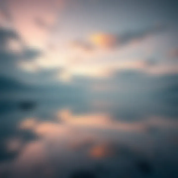 A peaceful lake reflecting a quiet sky, symbolizing the importance of silence.