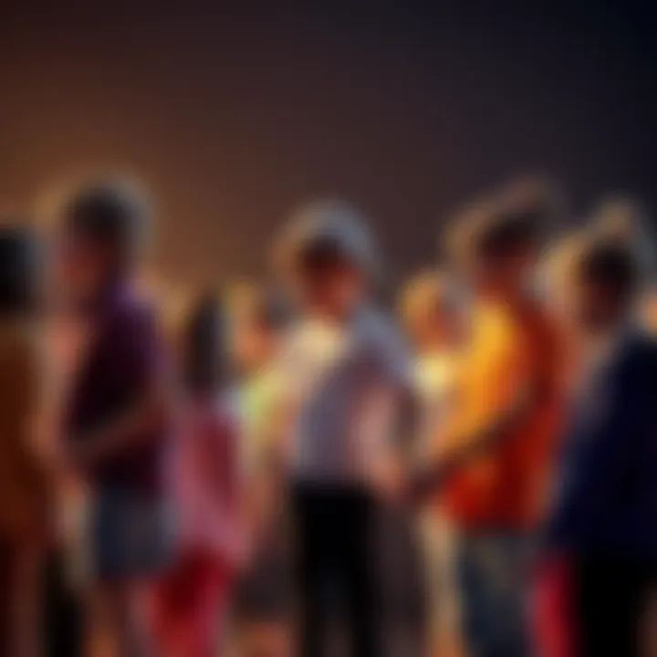 A group of children and teenagers holding hands, symbolizing support and unity in light of Canada's new MAiD policy.