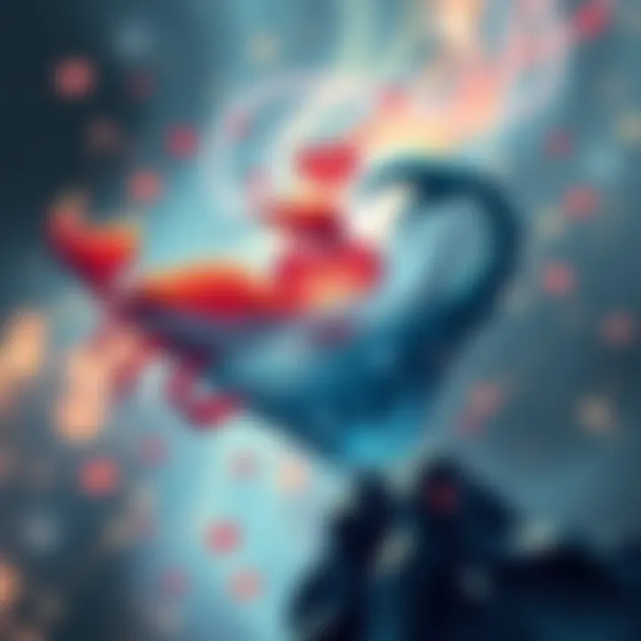 Cancers and Scorpios Zodiac Signs Illustration showing the zodiac symbols for Cancer and Scorpio with emotional elements like hearts and water symbols, representing their compatibility analysis.