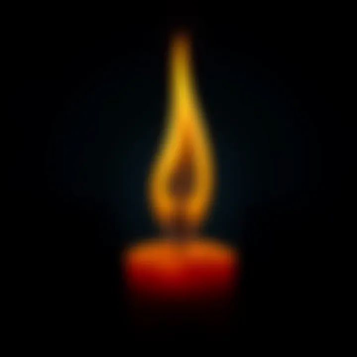 Candle with a Distinct Shape A candle with a shape that resembles a penis, set against a dark background, creating a striking image that evokes strong emotions.