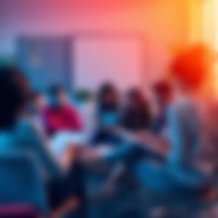 Cap Family Brainstorming Session A group of people sitting together with notepads, discussing and sharing ideas for activities in 2026.