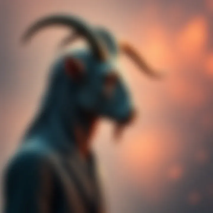 Contradicting Capricorn Traits A reflective Capricorn contemplating their identity amidst zodiac stereotypes