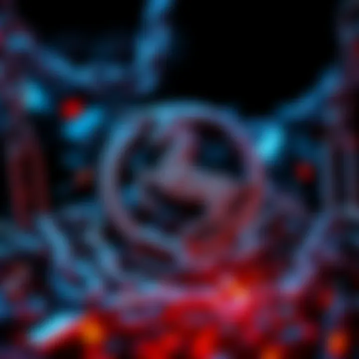 A Capricorn symbol surrounded by broken chains, representing severed ties and strong boundaries in relationships.