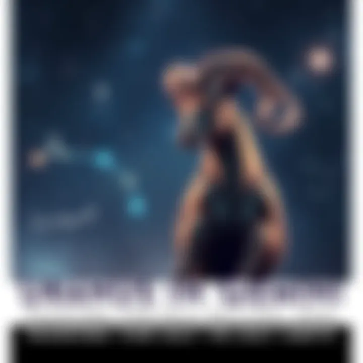 A Capricorn contemplating new daily habits with a backdrop of stars and the Gemini constellation, symbolizing change and transformation in routines.