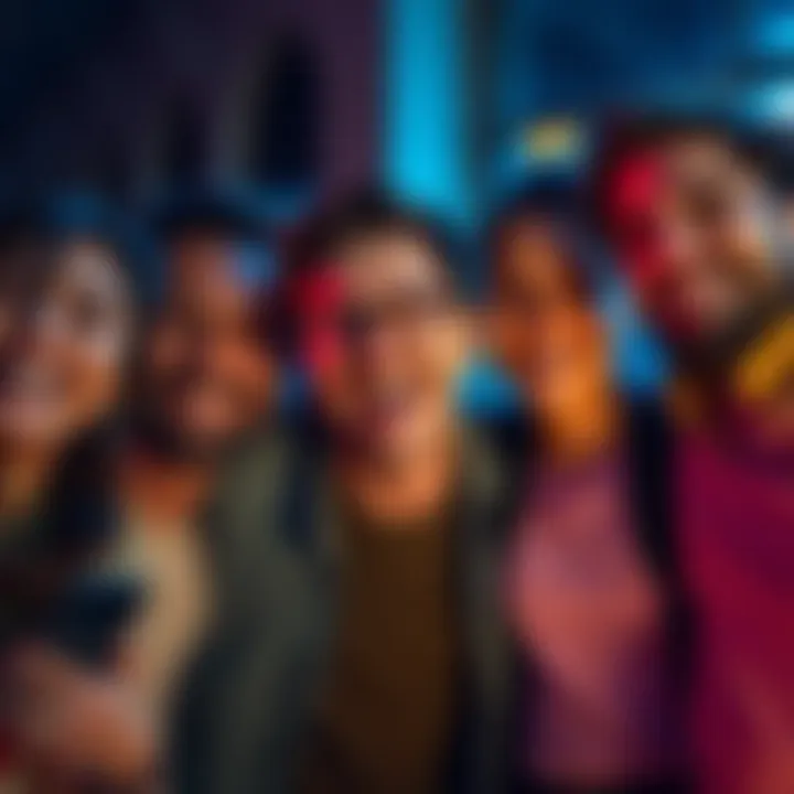 Capricorn Expressions Making People Laugh A group of friends laughing together while one person mimics a funny Capricorn facial expression