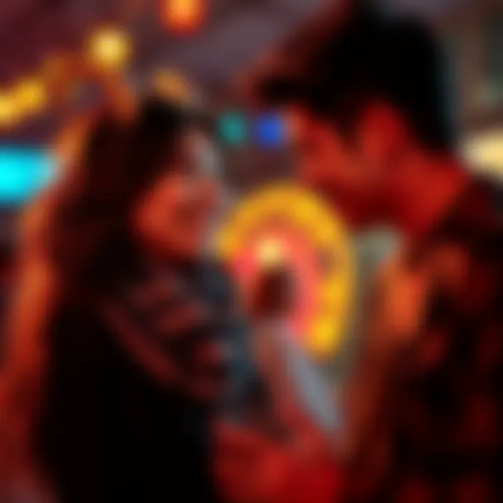 A Capricorn person showing affection with a warm smile while interacting with a friend, highlighting their serious but fun nature in relationships.