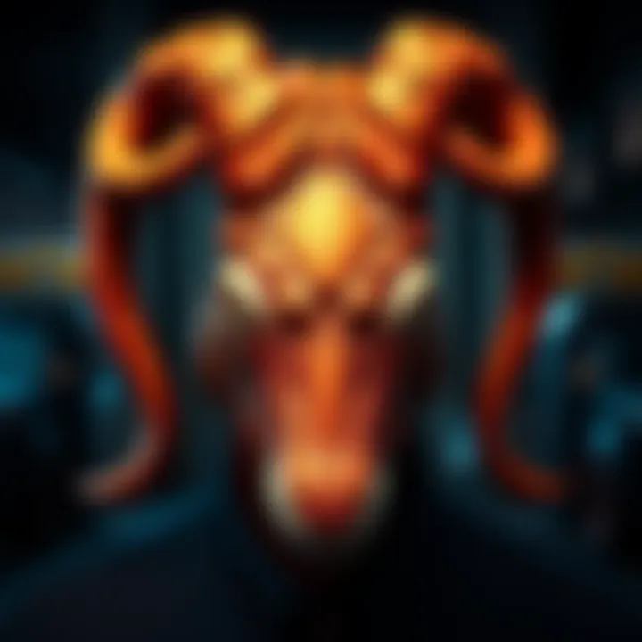 A Capricorn symbol with a tired face, representing the burden of being the reliable one in relationships.