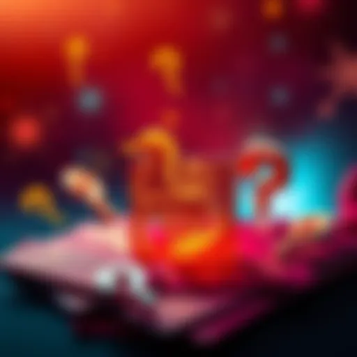 A Capricorn symbol surrounded by question marks, representing thoughts on cheating behavior associated with Capricorn traits.