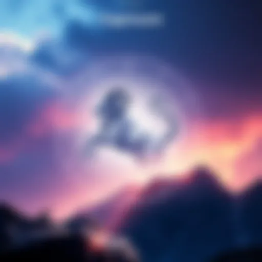 A Capricorn symbol with a mountain goat, representing strength and determination in astrology.