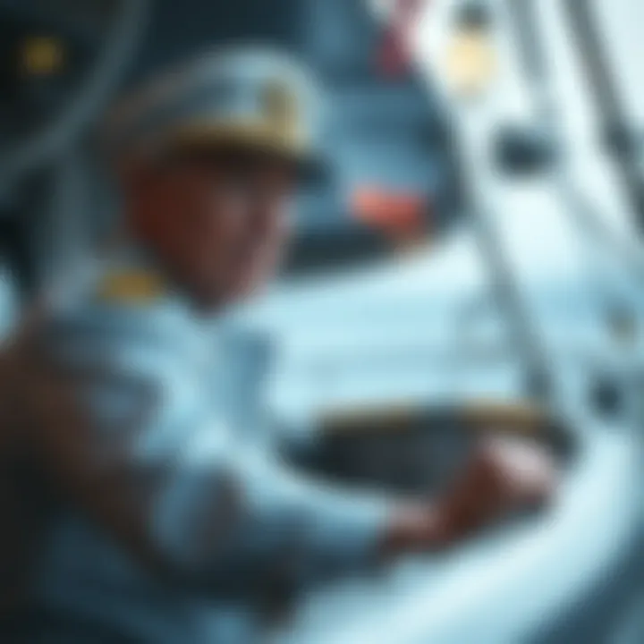 Captain Neece shows a careless attitude toward his crew's safety while on deck