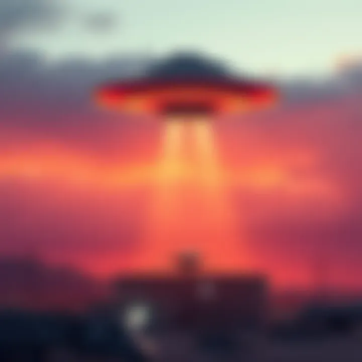 Captain Robert Salas discusses UFOs affecting nuclear missiles on NewsMax, with an image of a UFO above a military base.