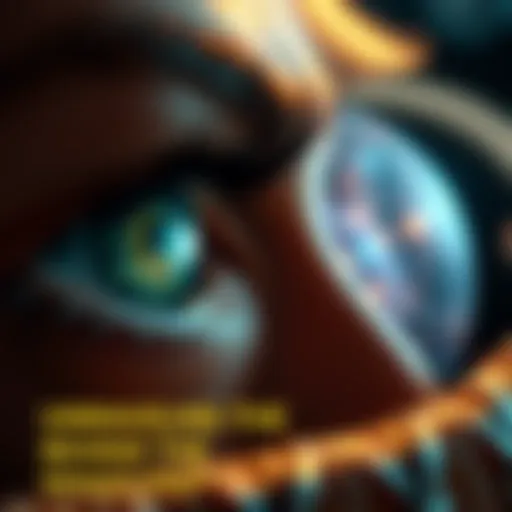 A detailed view of two captivating images with hints of unusual elements in the second one