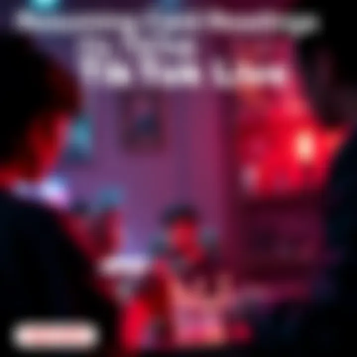 Card readings on TikTok Live A person performing card readings live on TikTok, engaging with viewers and inviting requests.