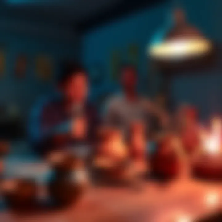 A person exploring different career options with a UX research and pottery theme on a table