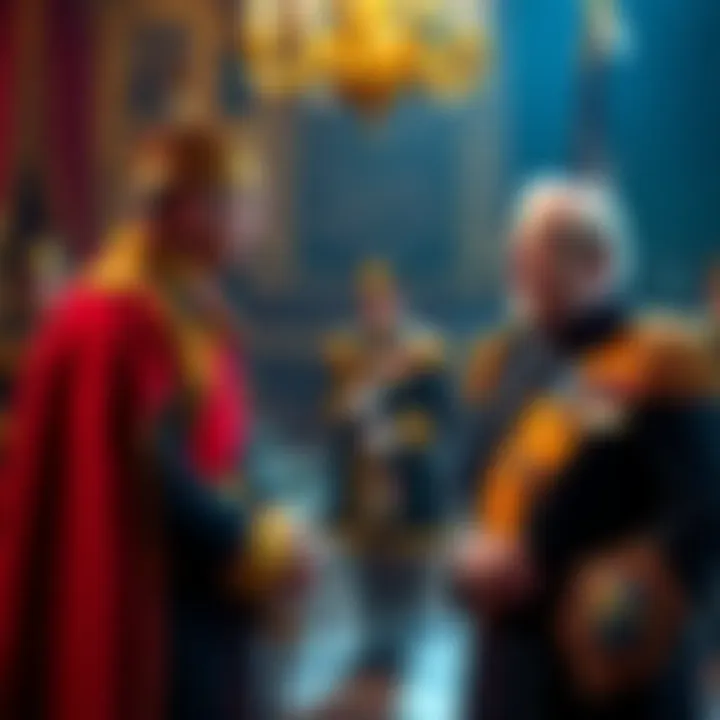 Carl Kenneth Frantzve stands with the king of Sweden during the knighthood ceremony, showcasing his honor for contributions to US-Sweden relations.