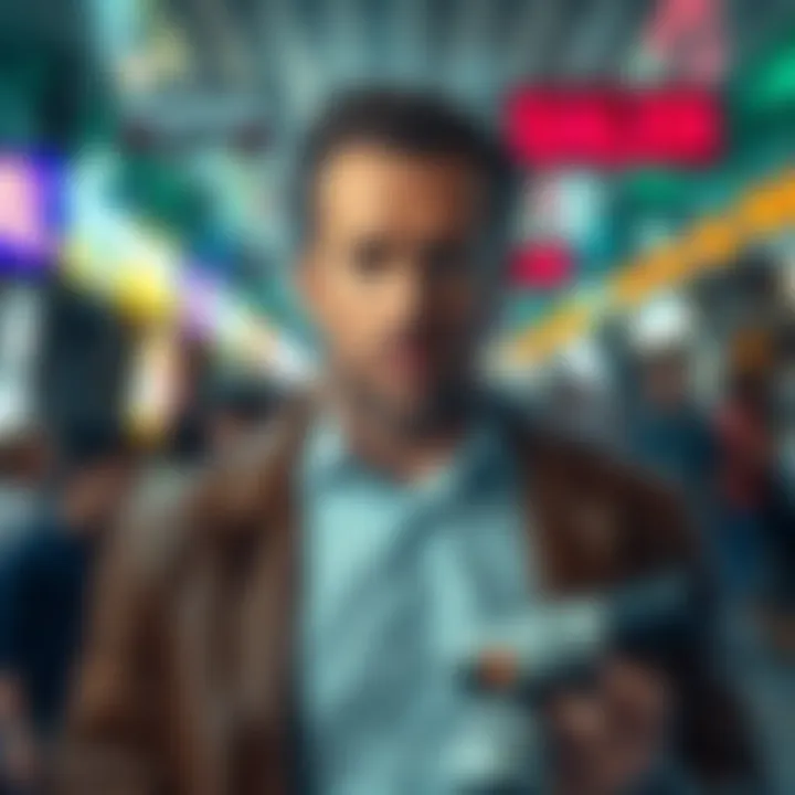 Ryan Reynolds and other celebrities featured in commercials using AI technology for promotions