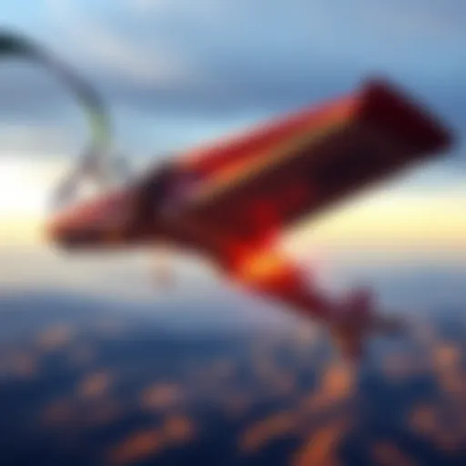A Cessna aircraft collides with a paraglider in mid-air, illustrating a recent aviation incident.