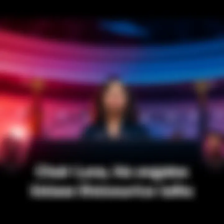 Anna Paulina Luna speaking at a podium about UFO disclosure talks with the White House