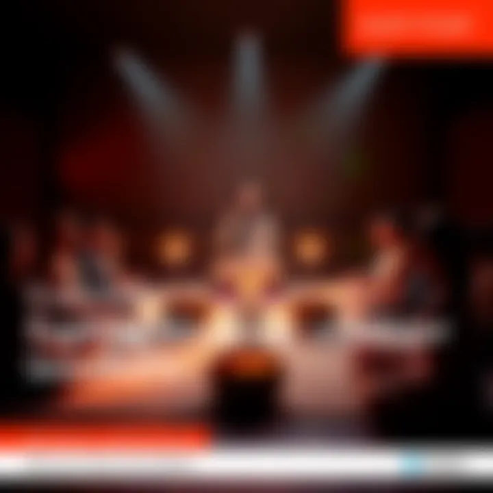 A serene setting with a practitioner conducting a minor chakra soundbath using bowls and calming lights, surrounded by peaceful participants, creating a relaxing atmosphere.