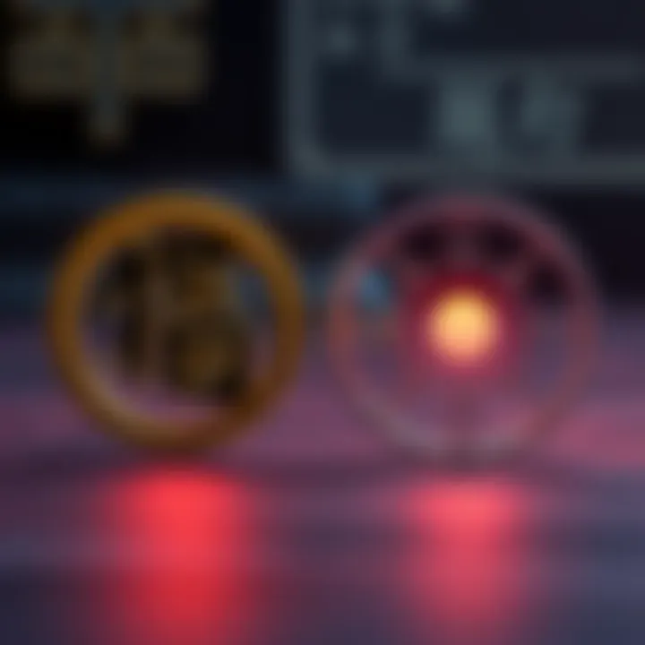 A depiction of symbols representing Chan and Zen, illustrating their differences in Buddhist philosophy.
