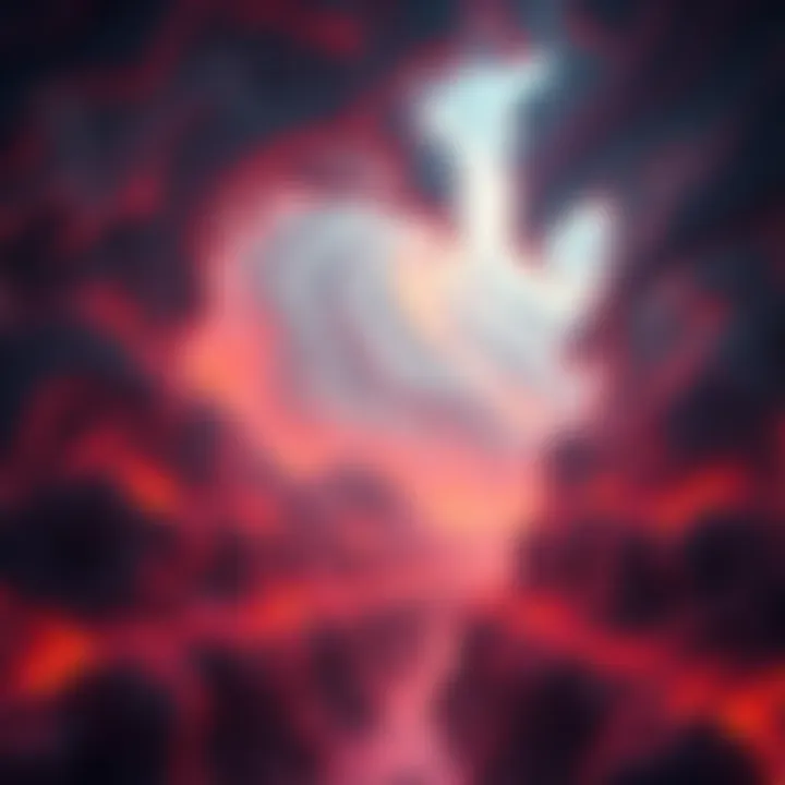 An abstract illustration showing a deep abyss with swirling voids, representing the ancient Greek meaning of CHAOS.