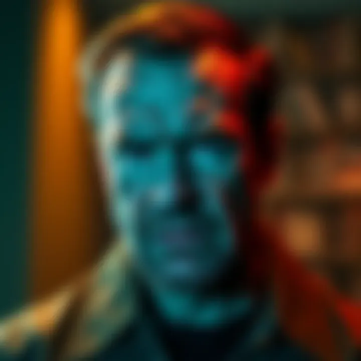 Charles with a frown, showing frustration in a recent scene