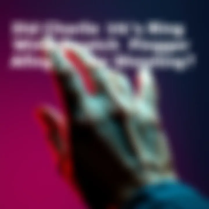 Charlie Kirk's hand showing a ring that has moved from his ring finger to his pinky after being shot.