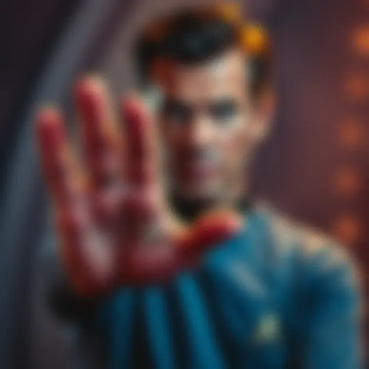 Charlie Kirk showing a ring on his hand, possibly indicating a change in fingers during filming