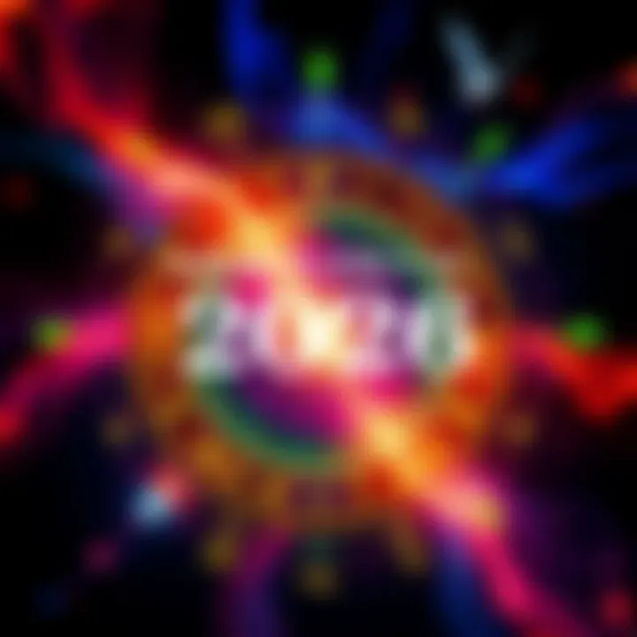 A colorful astrological chart with symbols representing challenges and solutions for the year 2026.