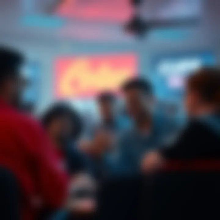 A group of Che fans engaging in discussion on a forum, showing emotional connections and support for each other.