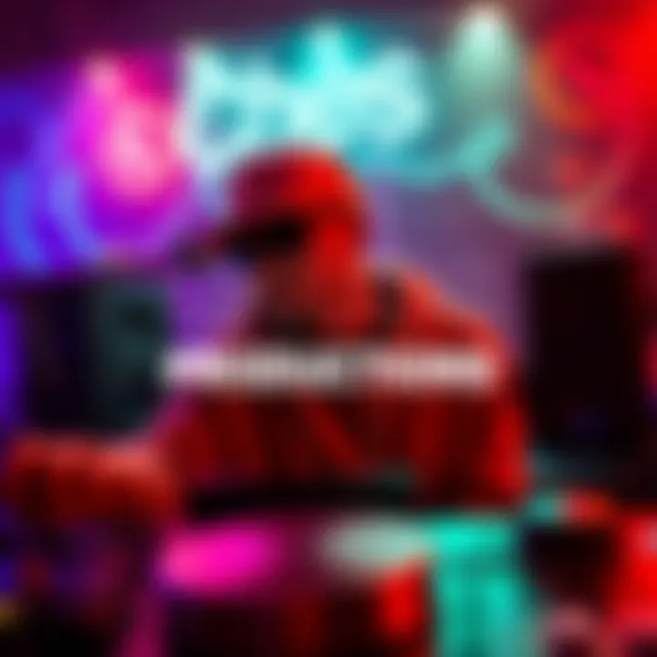 Ches Productions showcasing their unique beat style with vibrant visuals and music elements