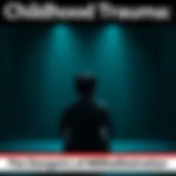 A young person sitting alone in a dimly lit room, looking thoughtful and somber, symbolizing the struggle with childhood trauma and the complexities around manifestation.