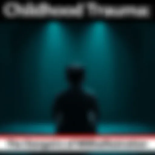 A young person sitting alone in a dimly lit room, looking thoughtful and somber, symbolizing the struggle with childhood trauma and the complexities around manifestation.