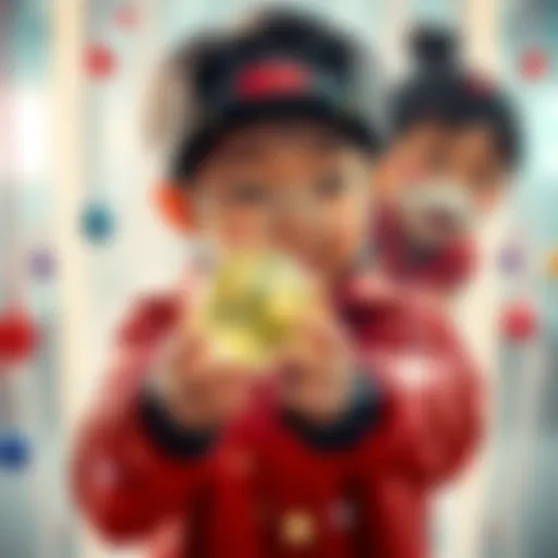 Gifted children in China performing experiments, making objects disappear and reappear in different locations.