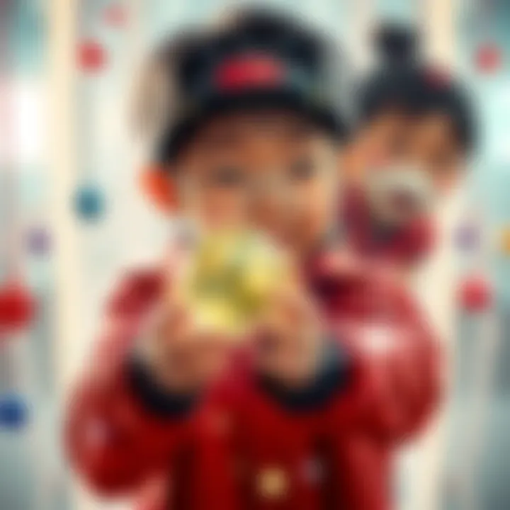 Gifted children in China performing experiments, making objects disappear and reappear in different locations.