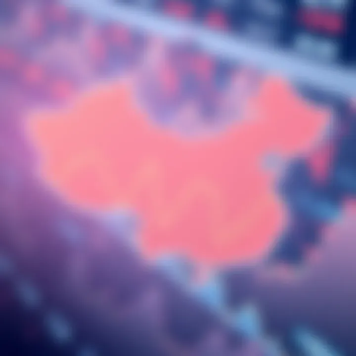 China Population Analysis A chart showing population data trends in China, highlighting changes over time.